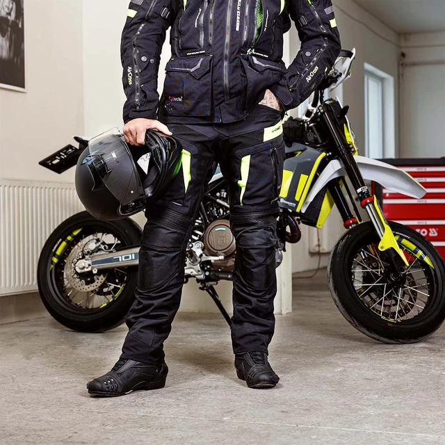 Moto boty W-TEC Bolter - 2.jakost - černá