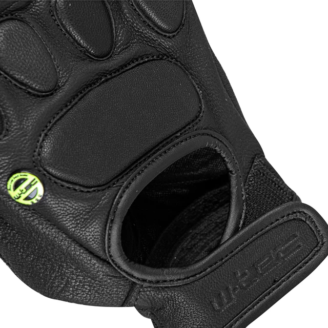 Kožené moto rukavice W-TEC Cherton - černá