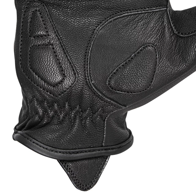 Dámské kožené moto rukavice W-TEC Perchta - černá