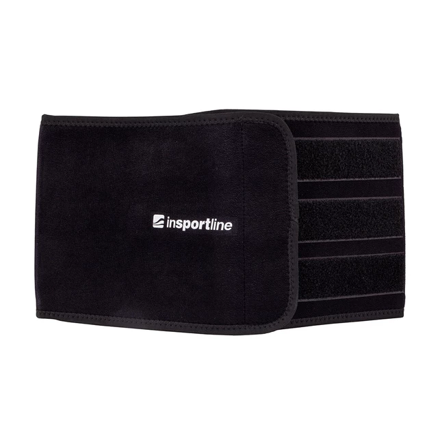 Neoprenový pás inSPORTline Waistup - černá