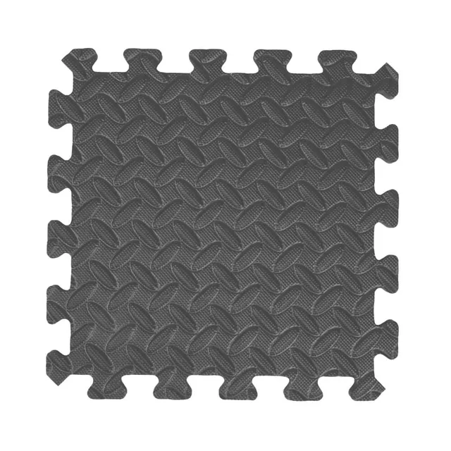 Puzzle podložka inSPORTline Famkin (12 dlaždic, 18 okrajů) - mocha mousse