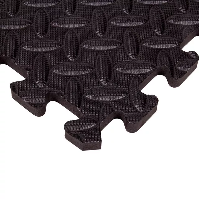 Puzzle podložka inSPORTline Famkin (12 dlaždic, 18 okrajů) - mocha mousse