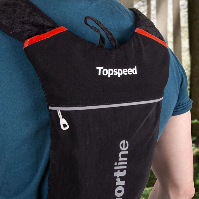 Běžecký batoh inSPORTline Topspeed - tyrkysová
