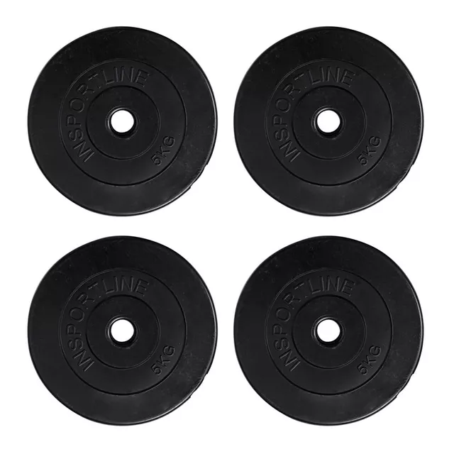 Nakládací činkový set inSPORTline BS08 5-50kg