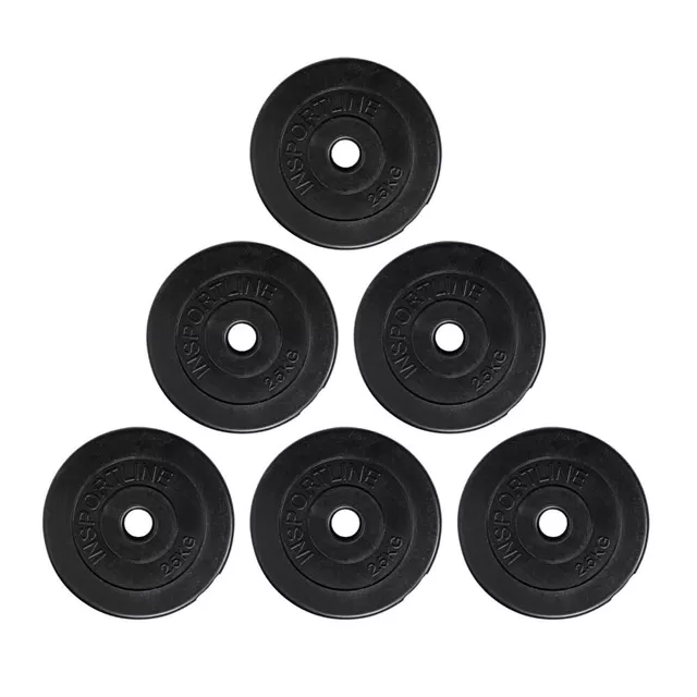 Nakládací činkový set inSPORTline BS08 5-50kg