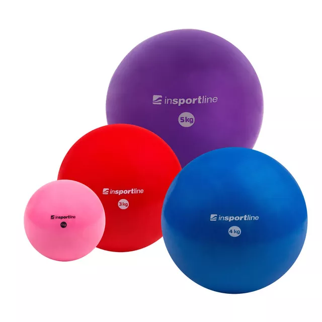 Jóga míč inSPORTline Yoga Ball 4 kg