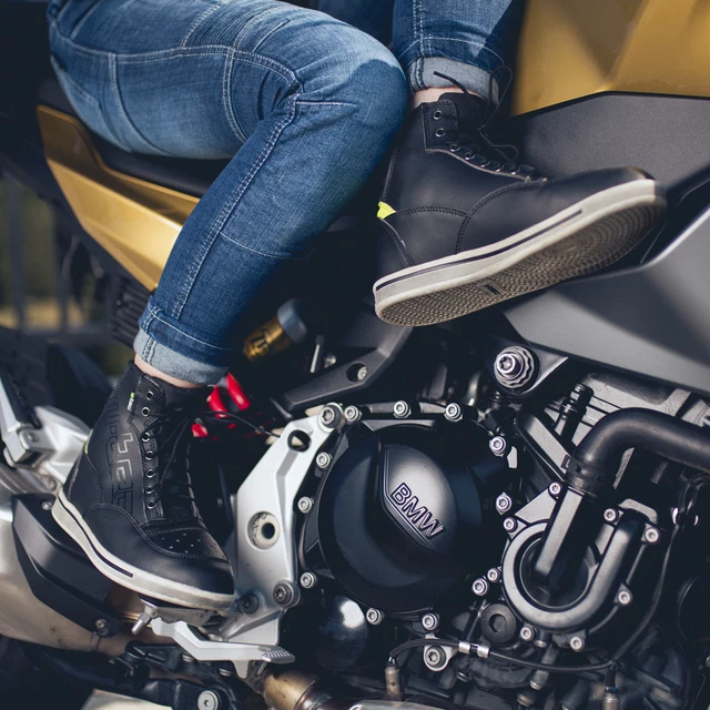 Moto boty W-TEC Culabus - černo-šedá