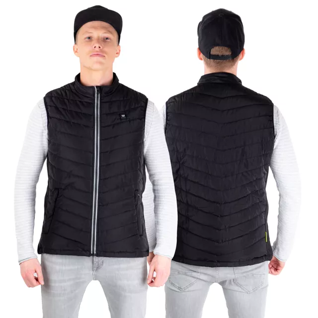 Pánská vyhřívaná vesta W-TEC HEATstem - černá