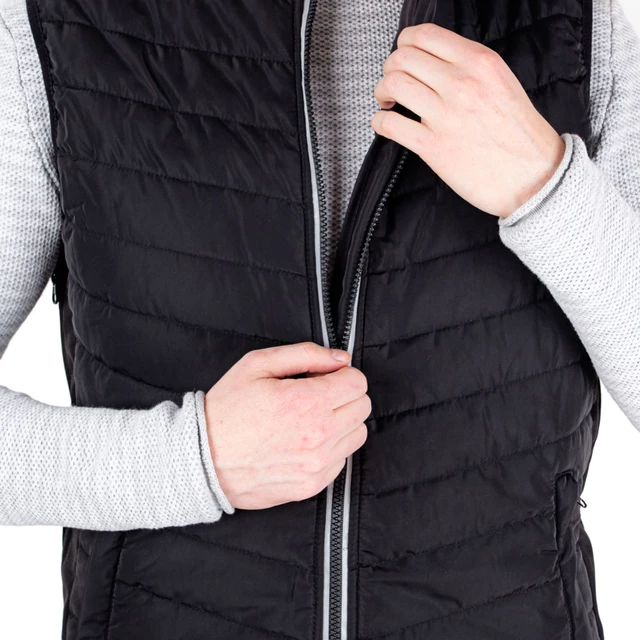 Pánská vyhřívaná vesta W-TEC HEATstem - černá