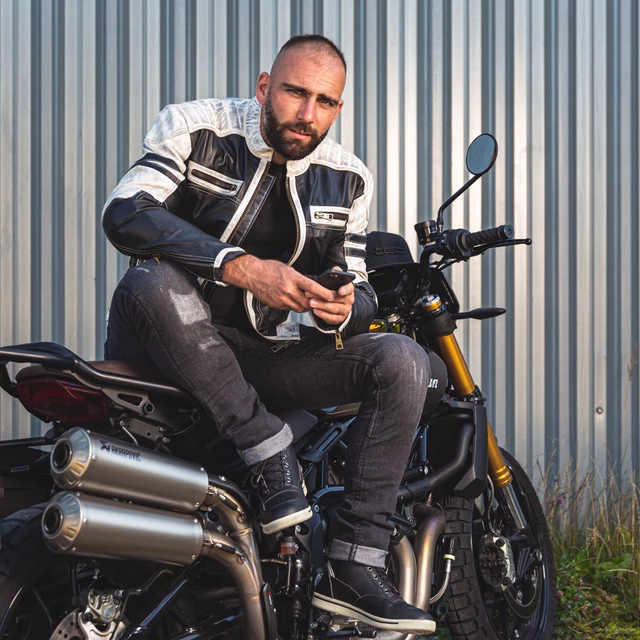 Moto boty W-TEC Culabus - černo-šedá