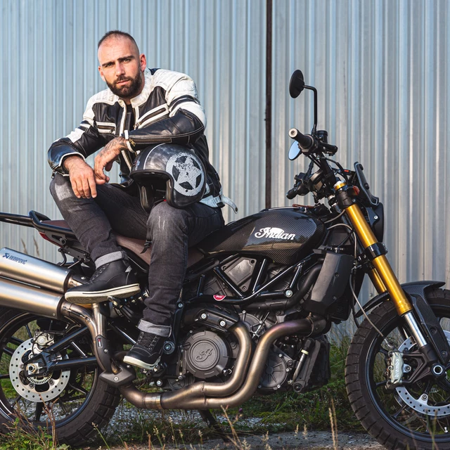 Moto boty W-TEC Culabus - černo-šedá