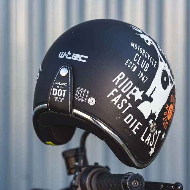 Moto přilba W-TEC Café Racer - 3Ways Surf Bronze