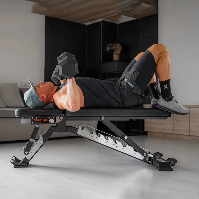Nastavitelná lavice inSPORTline X-NT FB40 • GapFree systém - rozbaleno