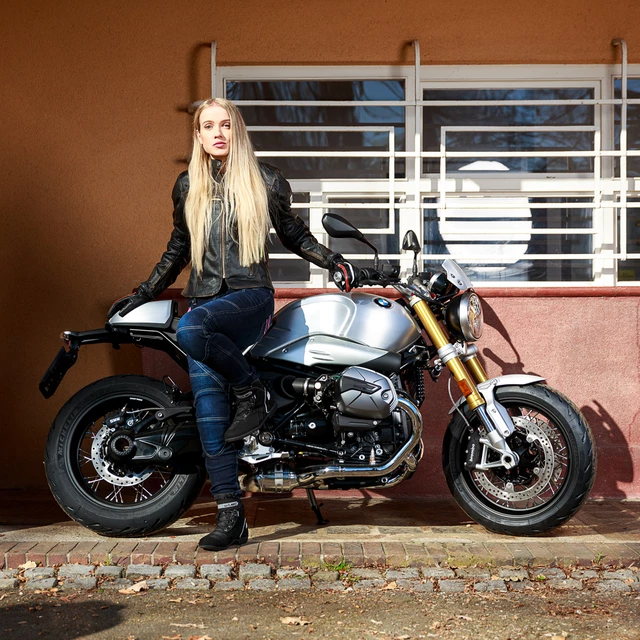 Dámské moto džíny W-TEC Rafael - modrá