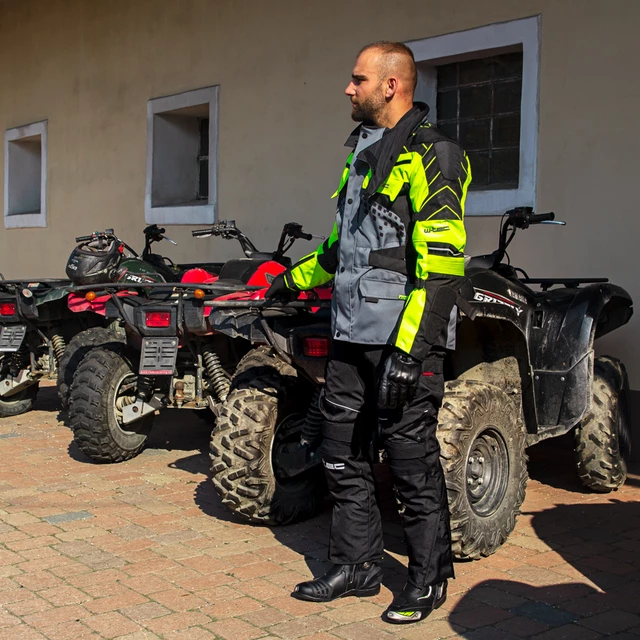 Moto rukavice W-TEC Heisman - černá