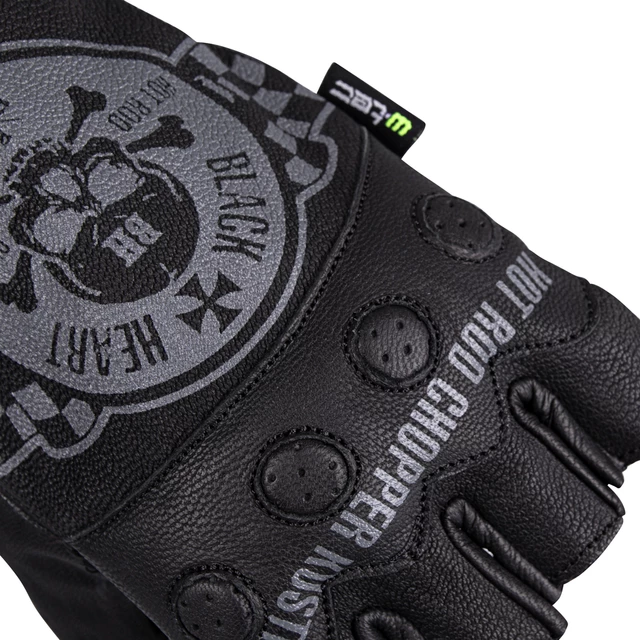 Moto rukavice na chopper W-TEC Black Heart Wipplar - černá