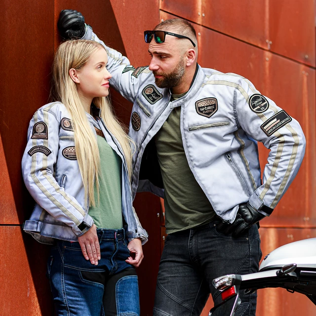 Dámská textilní bunda W-TEC Virginia - červená