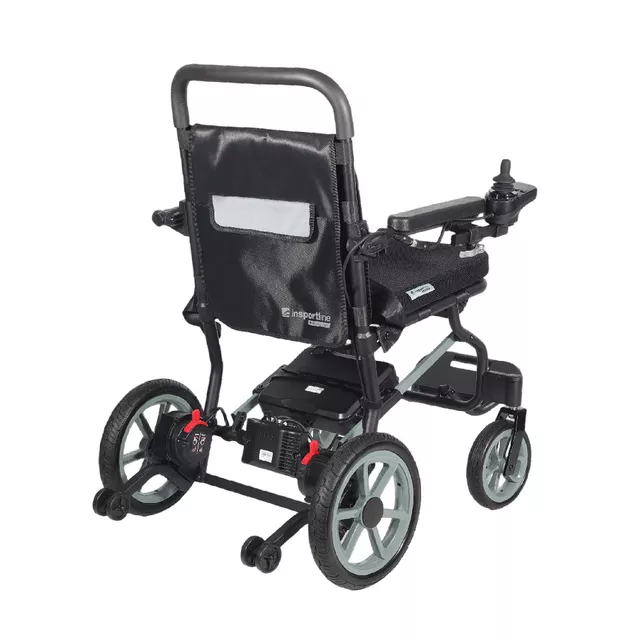 Elektrický odlehčený invalidní vozík inSPORTline Zauney • 16,6kg • do 100kg • až 20km dojezd
