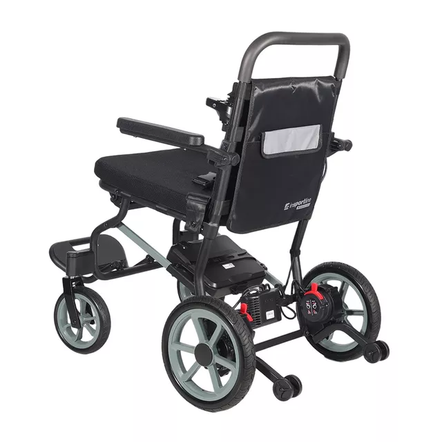 Elektrický odlehčený invalidní vozík inSPORTline Zauney • 16,6kg • do 100kg • až 20km dojezd