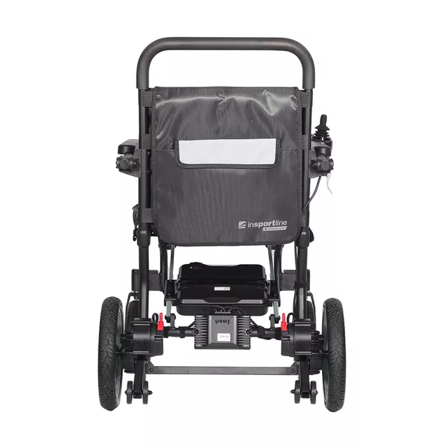 Elektrický odlehčený invalidní vozík inSPORTline Zauney • 16,6kg • do 100kg • až 20km dojezd