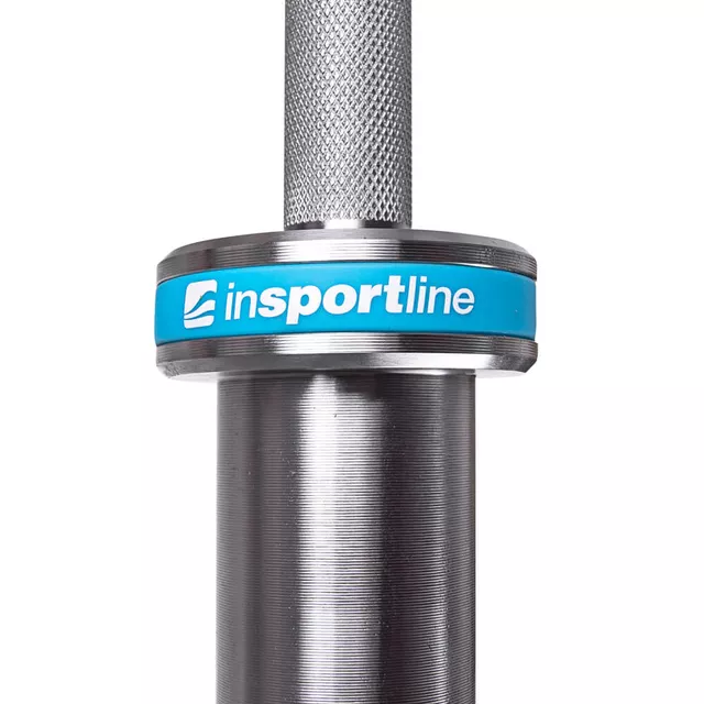 Vzpěračská tyč s ložisky inSPORTline OLYMPIC OB-86 WH6 201cm/50mm • 15kg • do 450kg • bez objímek