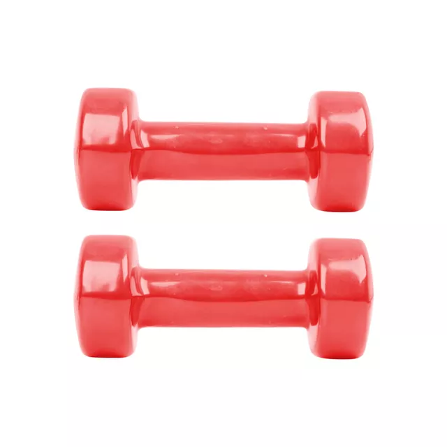 Vinylové činky inSPORTline Smoothbell 2 x 1,5 kg
