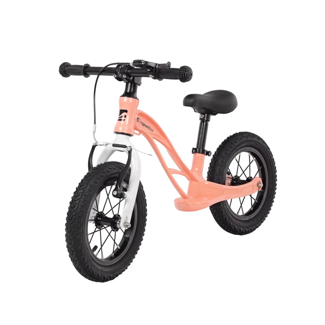 Ultralehké odrážedlo inSPORTline Pufino 12" • 3,5 kg - broskvová - broskvová