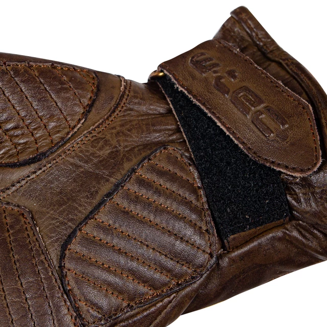 Moto rukavice W-TEC Inverner - tmavě hnědá