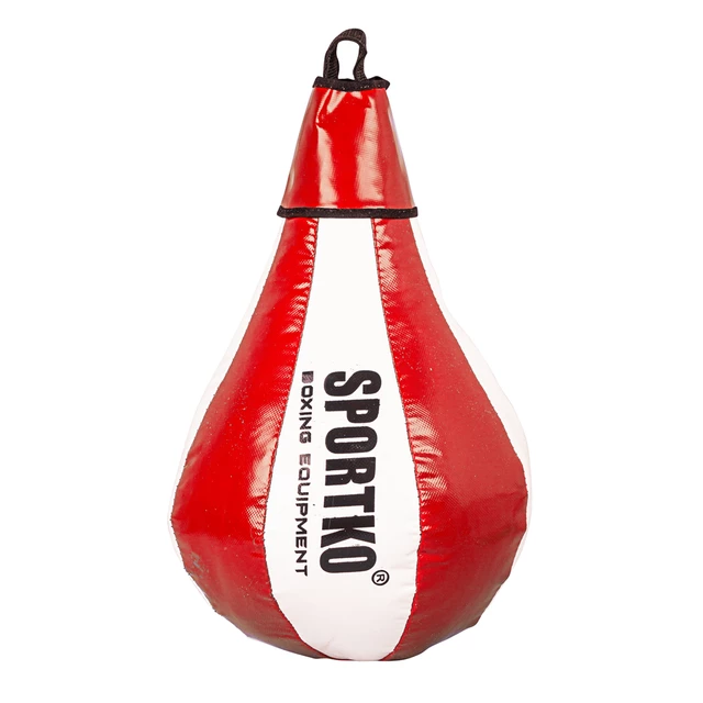 Boxovací pytel SportKO GP1 24x40cm / 5kg - 2.jakost - červeno-žlutá