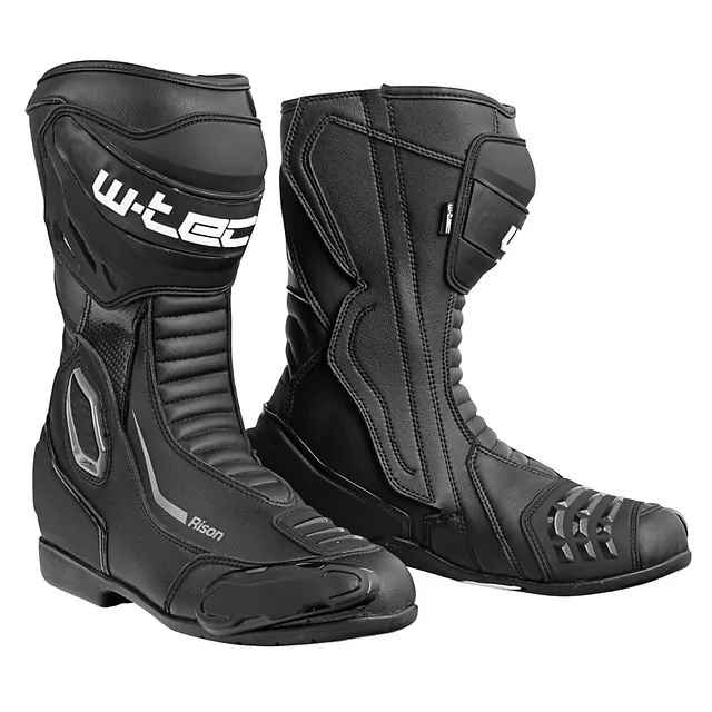 Moto boty W-TEC Rison - černá