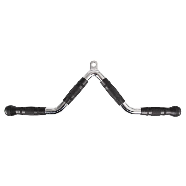 Adaptér triceps inSPORTline A432 zalomený 64 cm