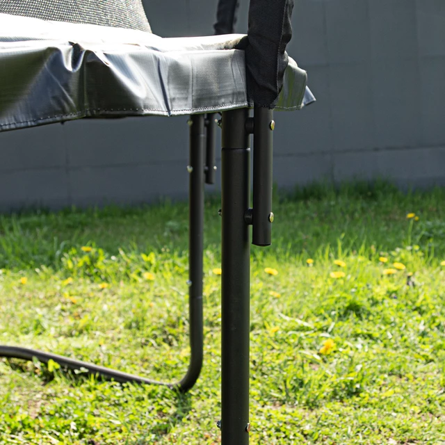 Trampolína se sítí a schůdky inSPORTline Flea PRO 183 cm