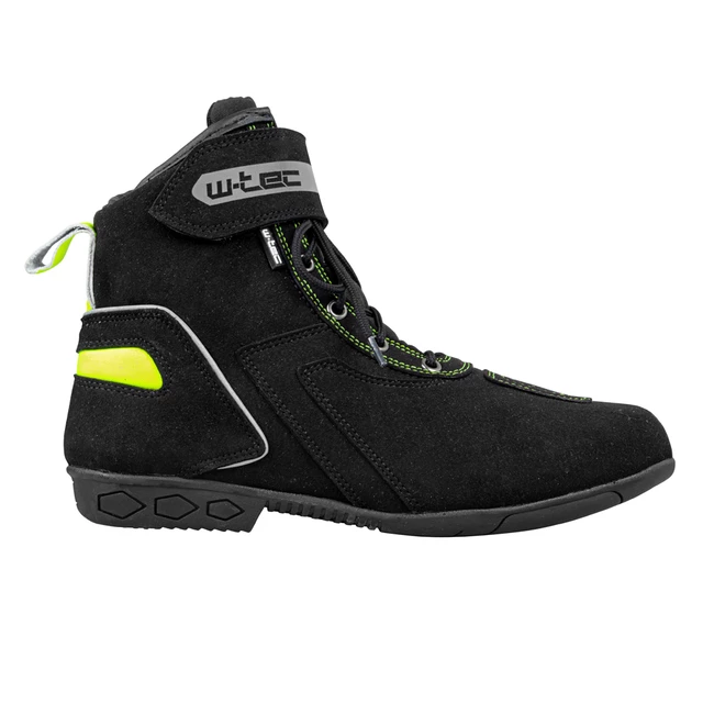 Moto boty W-TEC Sixtreet - černo-zelená
