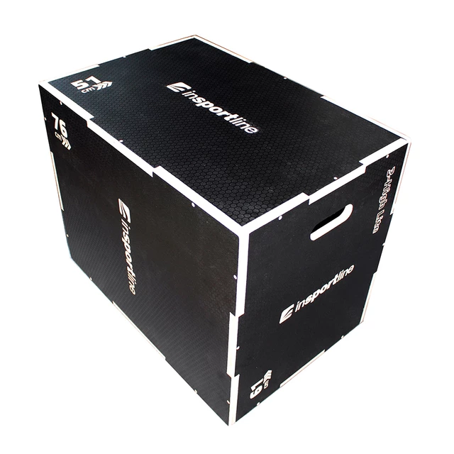 Plyometrická bedna inSPORTline 3-High Lite 76x61x51cm
