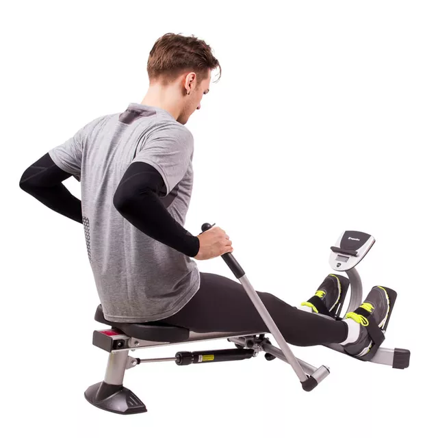 Veslovací trenažér inSPORTline Power Master X - černá