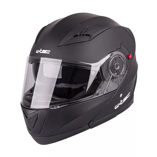 Výklopná moto přilba W-TEC Pezzon - bílo-bronzová