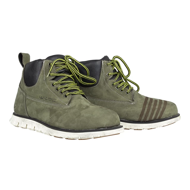 Moto boty W-TEC Exetero Olive - olivově zelená - olivově zelená
