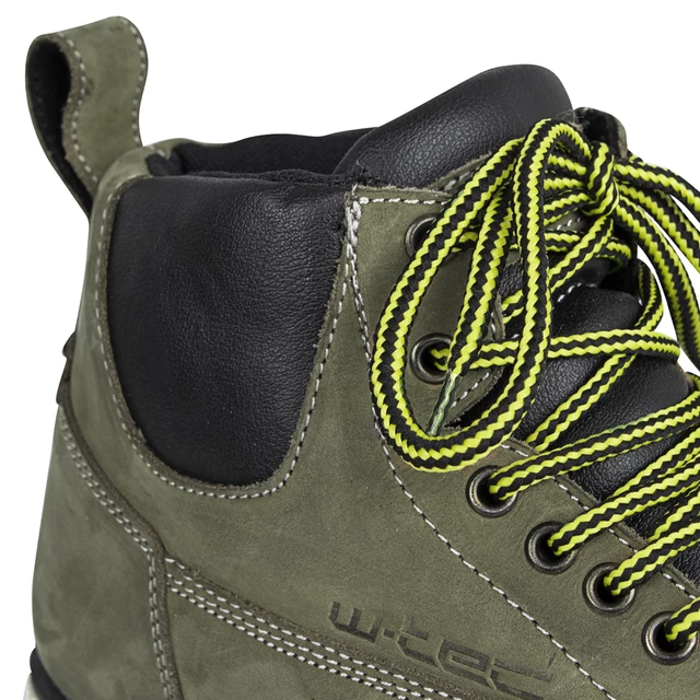 Moto boty W-TEC Exetero Olive - olivově zelená