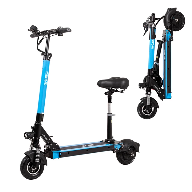Elektrická koloběžka W-TEC Skootie Pro II 8" se sedlem - rozbaleno