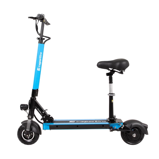Elektrická koloběžka inSPORTline Skootie Pro 8" se sedlem - 2.jakost - černá