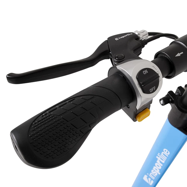Elektrická koloběžka inSPORTline Skootie Pro 8" se sedlem - 2.jakost - černá