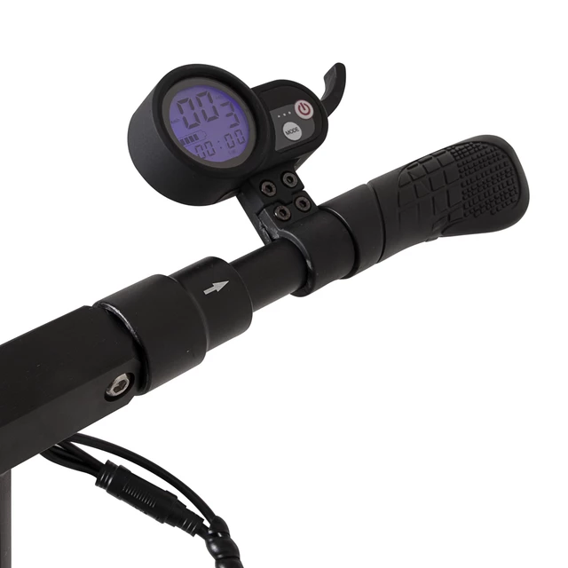 Elektrická koloběžka inSPORTline Skootie Pro 8" se sedlem - 2.jakost - černá