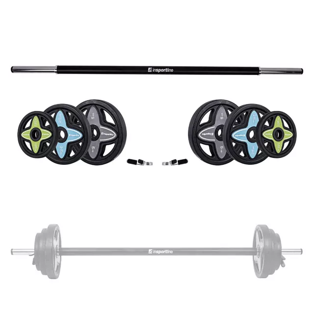 Činkový set inSPORTline Pumpstar 2-20kg