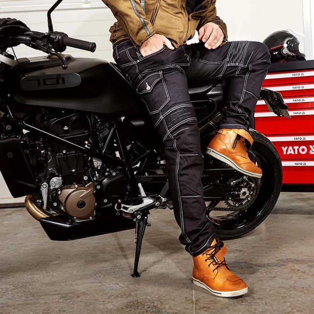 Moto boty W-TEC JuriCE - Beige