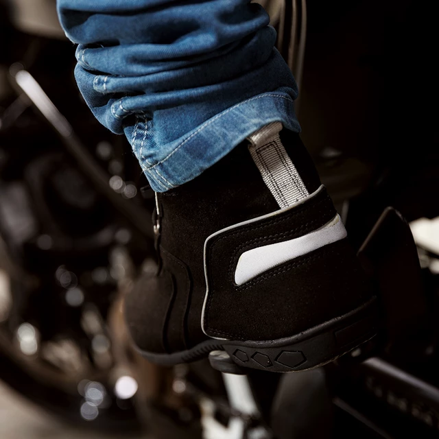 Moto boty W-TEC Sixtreet - černo-zelená