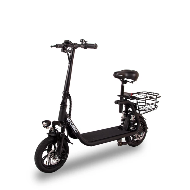 Elektrická koloběžka W-TEC Billar II 500W 12" - černá - černá