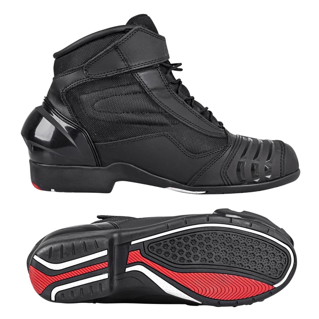 Moto boty W-TEC Bolter - 2.jakost - černá