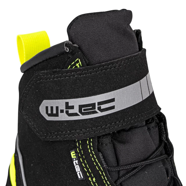 Moto boty W-TEC Sixtreet - černo-zelená