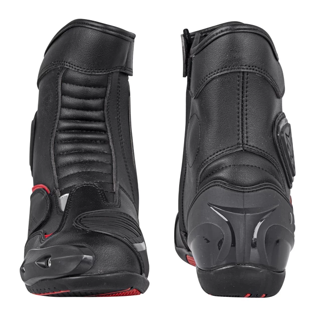 Moto boty W-TEC Bosta - černo-červená