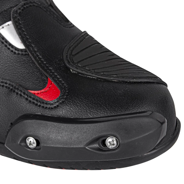 Moto boty W-TEC Bosta - černo-červená